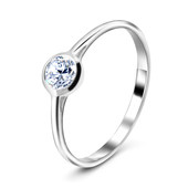 Silver Ring Classic Style 4mm CSR-62-4